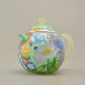 Ấm Bạc Thủ Công Thất Bảo