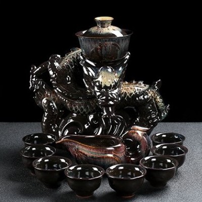 Bộ Trà Long Đằng Thịnh Thế (hỏa biến)